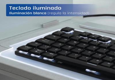 iggual Teclado USB mecánico CK-MECHA-105T negro