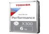 Toshiba X300 HDWR760EZSTA 6TB 3.5" SATA-600