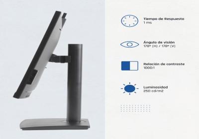 iggual Monitor 27" 120Hz 1ms HDMI VGA MM AA webcam