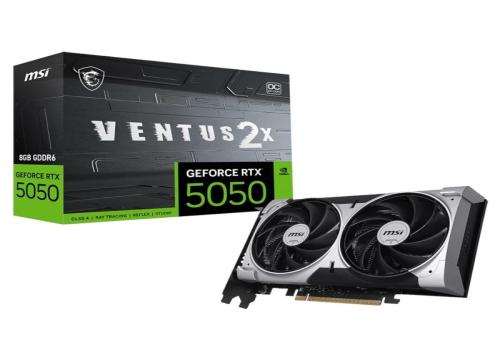 MSI VGA NVIDIA RTX 5050 8G VENTUS 2X OC DDR6