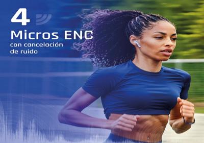 iggual Auriculares inalámbricos TWS Bluetooth blan