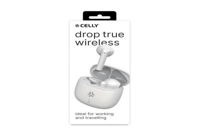 Celly Auricular True EARBUDS BUZ Blanco