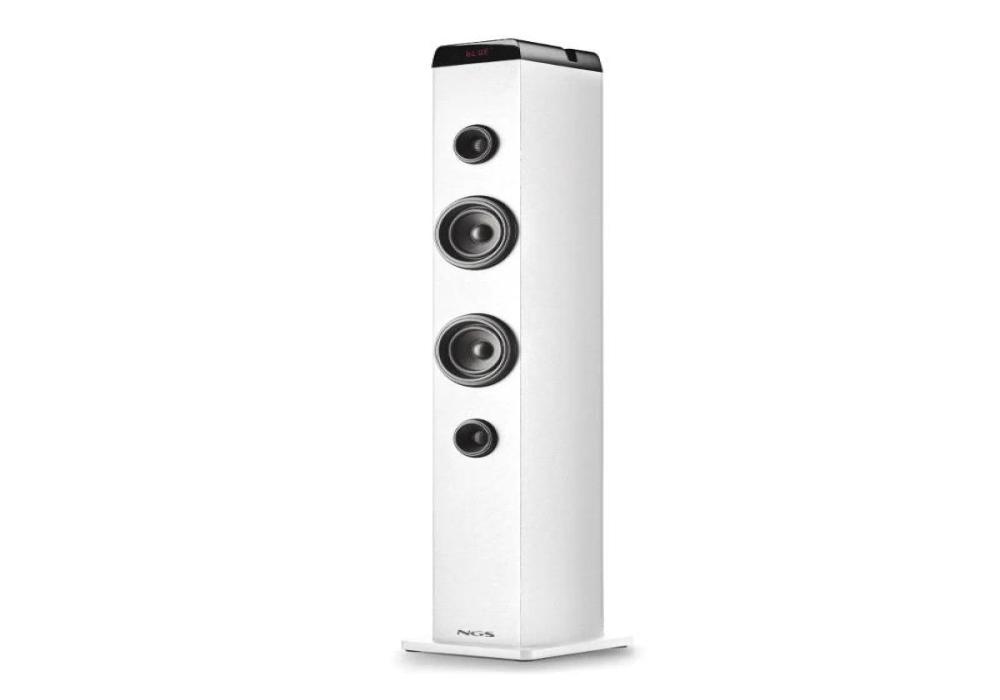 NGS Torre Sonido SKYCHARM PRO 50W  BT Blanco