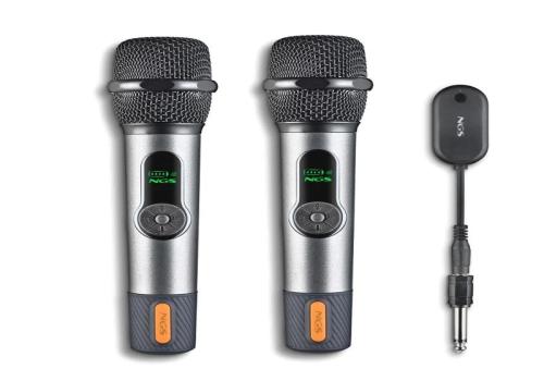 NGS Micrófonos inalámbricos Vocales Pack 2