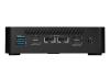 MSI Cubi NUC 1MG-206BES Core 7-150U negro