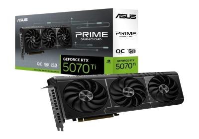 ASUS VGA NVIDIA PRIME RTX 5070 Ti OC 16GB DDR7