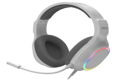 KROM KENTA PC Combo Gaming 4 en 1 RGB Blanco