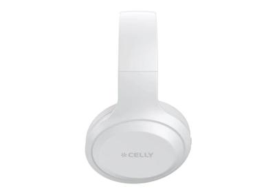 Celly Auricular Diadema Inalámbrico WAVEBEAT Blanc