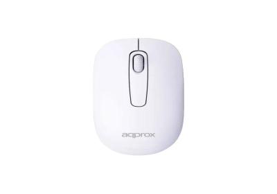 APPROX Teclado+raton inalamb X420W 1000DPI Blanco