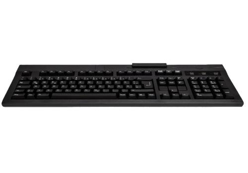Cherry Teclado mecánico con lector chip+banda magn