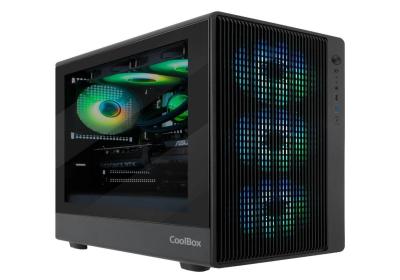 Coolbox Caja Gaming MATX GM350 DARKFACE USB-C 3.2