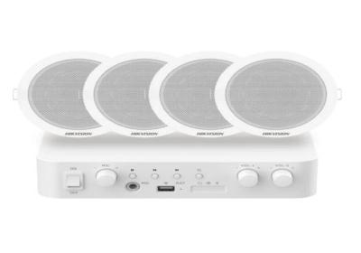 Hikvision DS-QAE1KA80206-4 Kit 1xAmpl 4xAlta Techo