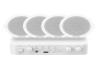 Hikvision DS-QAE1KA80206-4 Kit 1xAmpl 4xAlta Techo