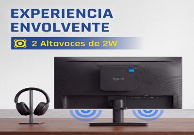 iggual Monitor 24" 120Hz 1ms MM VESA Mini PC