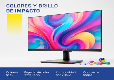 iggual Monitor 24" 120Hz 1ms MM VESA Mini PC