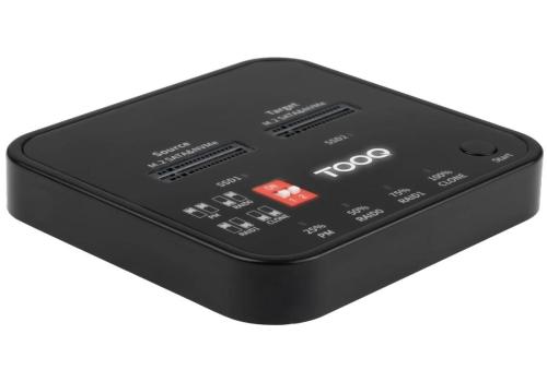 Tooq DockStation 2xSSD M.2NVMe PCIe USB-C3.2 Clone