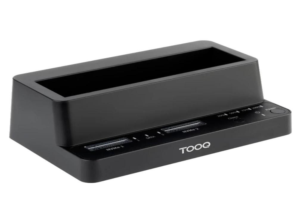 Tooq DockStation 2xSSD M.2NVMe+SATA 2.5/3.5 Clone