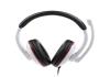Gembird Auriculares control de volumen blanco