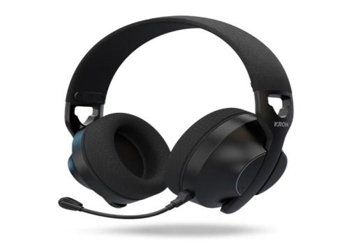 KROM PHASE Auricular GAMING Inalámbrico Negro