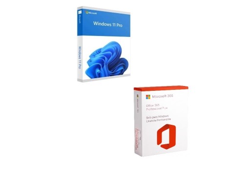 Licencia de Windows 11 Profesional mas Microsoft Office 365 Pro Plus