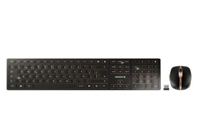 CHERRY Teclado+ratón combo Bluetooth-Inalámbrico