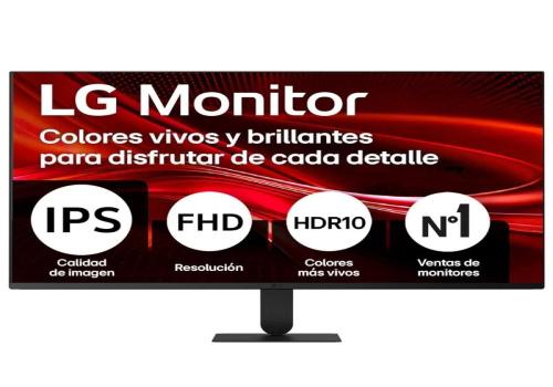 LG 24U411B-B monitor 23.8" FHD 144hz 1ms HDMI VGA