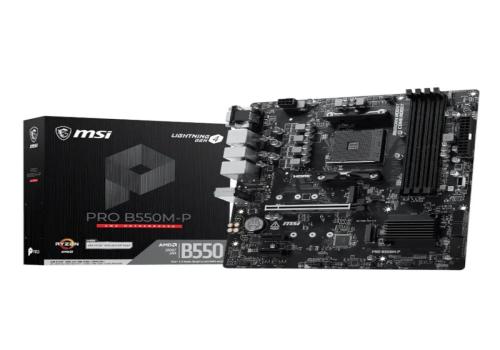 MSI Placa Base PRO B550M-P mATX AM4