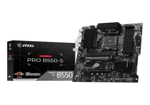 MSI Placa Base PRO B550-S  DDR4 AM4