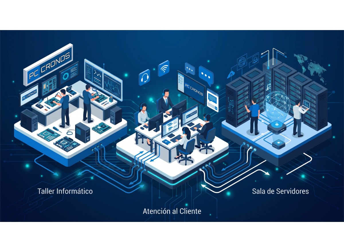 Estrenamos PCCRONOS Informáticos: Nuevo Portal de Soporte y Reparación